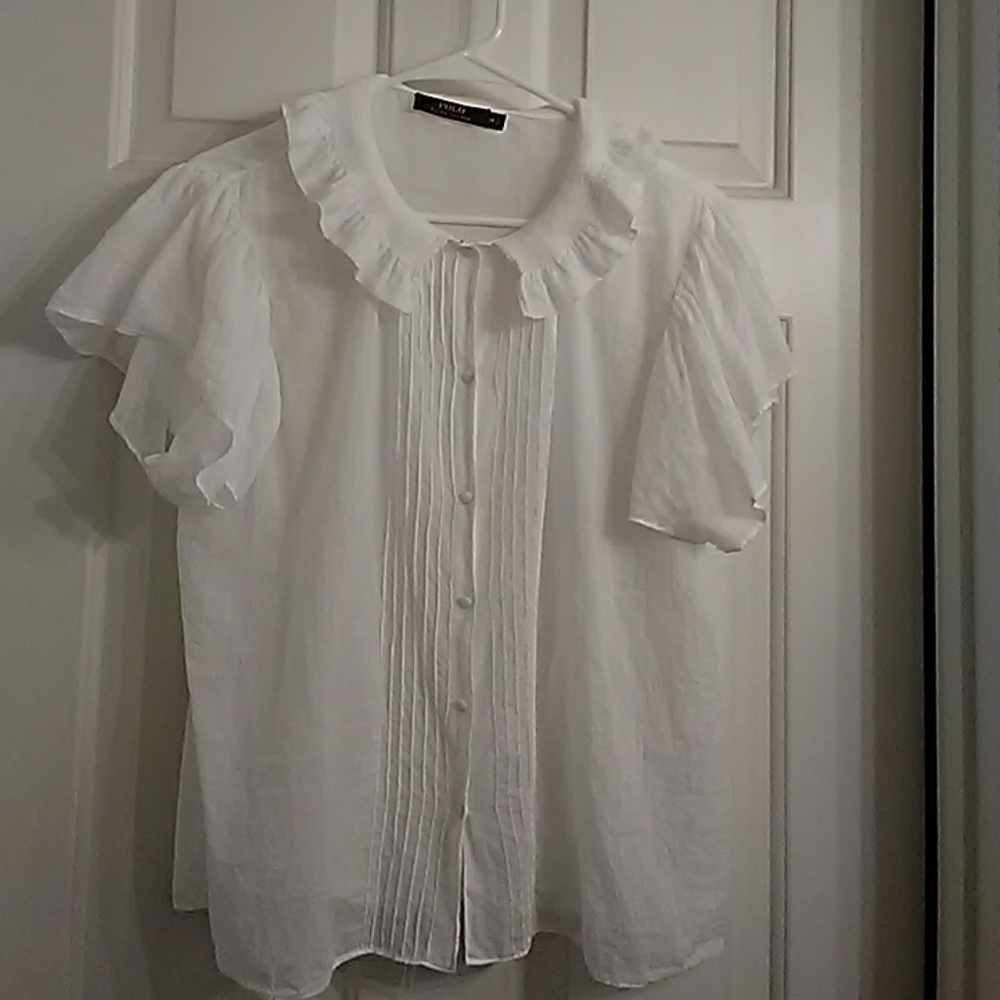 Polo Ralph Lauren white blouse, like new
